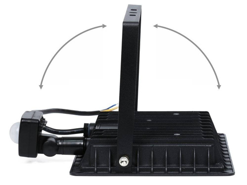 BLS-100W | Projector LED 100W com sensor de movimento e crepuscular | 9500lm | 220 V