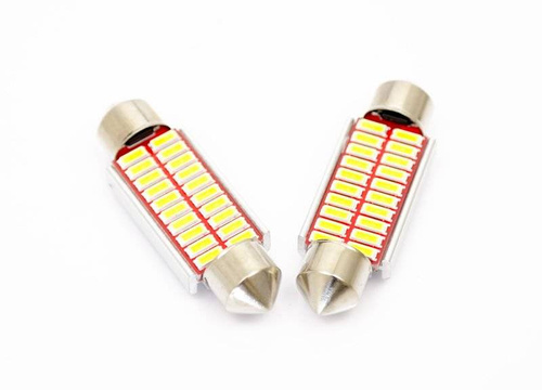 Autó LED izzó C5W 20 SMD 4014 CAN BUS