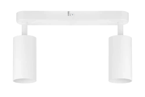 MS-GU10-2 | Two-point ceiling lamp, 2x GU10 white movable spotlight