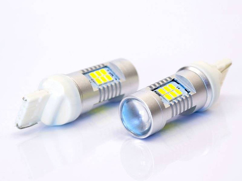 Auto LED žárovka T20 W21W WY21W 21 SMD 2835