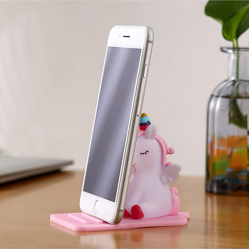 PSI-TS008 | Suport universal pentru un telefon sau o tabletă în formă de unicorn | 3 culori