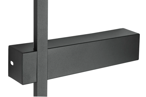 Lampada da parete moderna 60 cm 10W | Lampada da parete nera | Lampada LED con temperatura colore 4000K | YG-W003