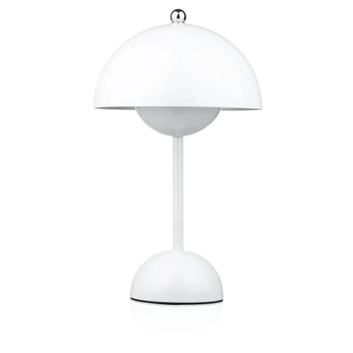 HJA27-1-BLANCO | Lámpara de mesa con estilo | Lámpara de noche inalámbrica con tres colores de iluminación.