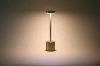 HJA21-ORO | Lampada da tavolo a LED | Una moderna lampada da notte con batteria incorporata