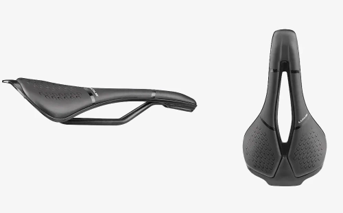 Lightweight ergonomic bike saddle with EVA foam and ventilation | Professional bike saddle 192g | ESLNF-200