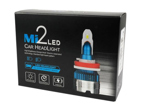 Conjunto de lâmpadas LED H7 Mi2 FLIP CSP 56W