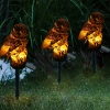 FLD-18-КОРИЧНЕВИЙ | Сонячний садовий світильник LED Owl | 42 см, 600 мАг
