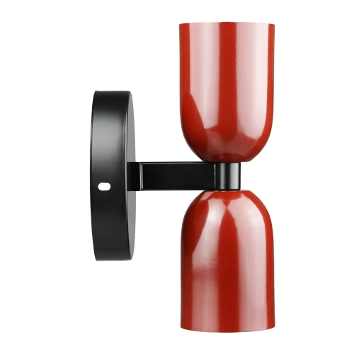 Aplicație de perete LED E27 | Corp de iluminat decorativ pentru living sau dormitor | YG-W008-R+R