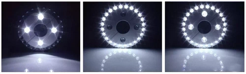 LY-G003 | Garden umbrella lamp ⌀22-45mm | 28 LEDs, 3 lighting modes, 4x AA power supply