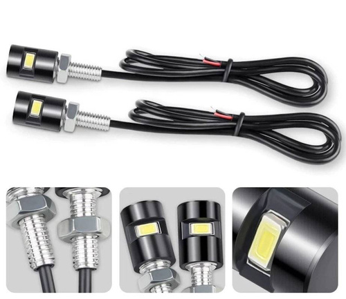 Lampade LED COB sulla vite per illuminare la targa
