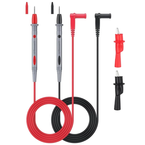 WBX-665-G | Cables for current meters | Multifunctional test leads with crocodile clips | 