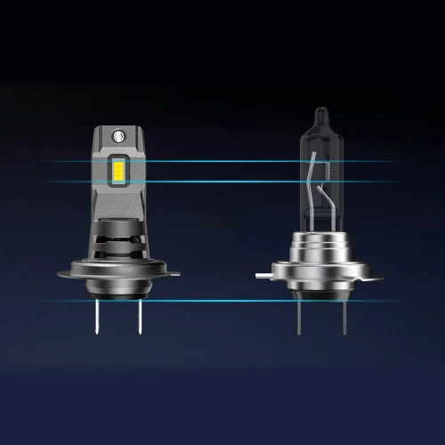 I7S-H7 | Juego de bombillas H7 | Faros LED de luz de cruce | Semáforos | Potentes bombillas para coche.
