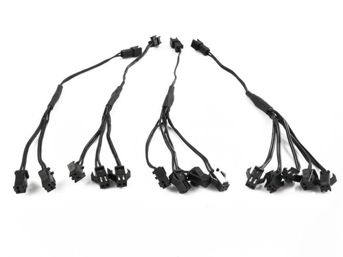 Splitter for El Wire Ambient Light optical fibers