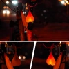 Feu arrière de vélo à LED en forme de cœur | Feu en silicone étanche avec trois modes de fonctionnement | DKD-032