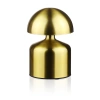 HJA41-GOLD | Lampă de masă LED ciupercă | Lampă fără fir pentru hotel, restaurant | Lampă tactilă de noapte