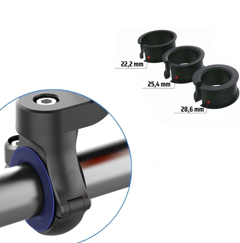 TLD-143A-BLU | Portabiciclette Twist | installazione universale