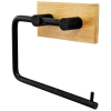 ZSH-325-BLACK | Self-adhesive toilet paper holder | Paper hanger for the bathroom