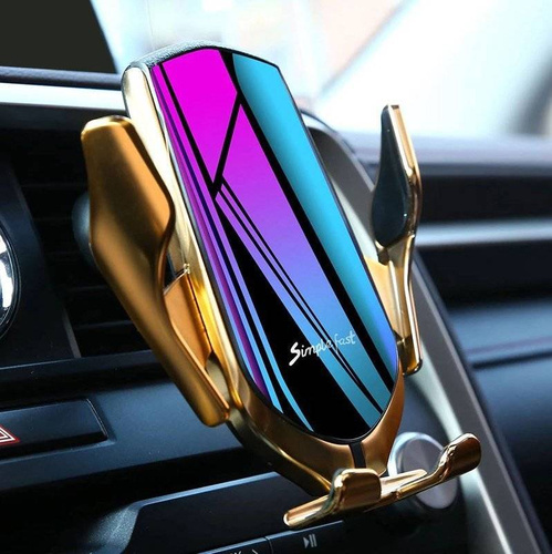 Q005 | Electronic car holder with inductive charging 10W Quick Charge 3.0