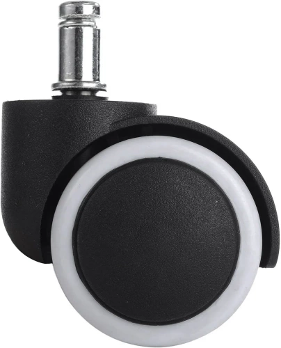 WXL-D50MM-5PCS | Universal wheels for an office chair | Set of 5 furniture casters | Casters for a swivel chair