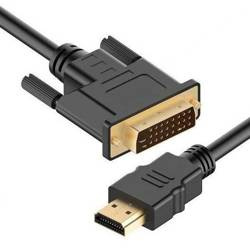 HB-2-2M-Black | HDMI - DVI | HDMI 1.4 | 4K | 3D