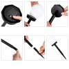 YNG-105-WC | Lampada solare da giardino sfera bianca 10cm