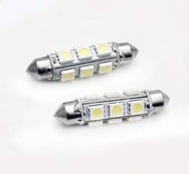 Car LED bulb C5W 12 SMD 5050 360st