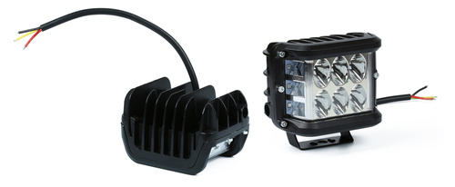 WL5035 | Par de lámparas de trabajo 2x 35W | LED DOBLES: blanco (permanente) y azul (secuencial) | 2 piezas