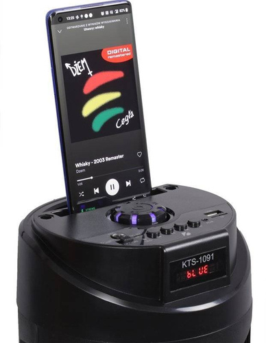 KTS-1091 | Columna portátil | Altavoz Bluetooth | entrada de micrófono