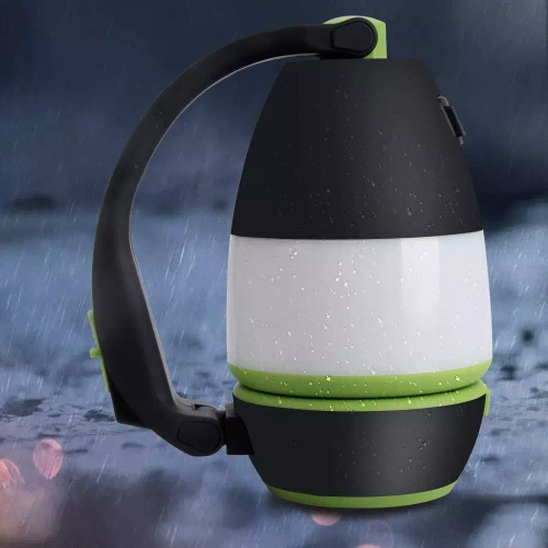 HWL-005 | Multifunctionele LED-campinglamp, toeristische zaklamp met draagtasfunctie 3 verlichtingsmodi, 1500 mAh