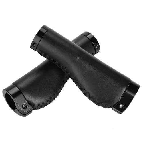 Manoplas ergonômicas para bicicleta | Manoplas de bicicleta em couro PU elegantes | PUBT-G211A