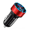 CA-003 | Fast 2x USB car charger with LED display | Quick Charge 3.0 | Voltage Meter