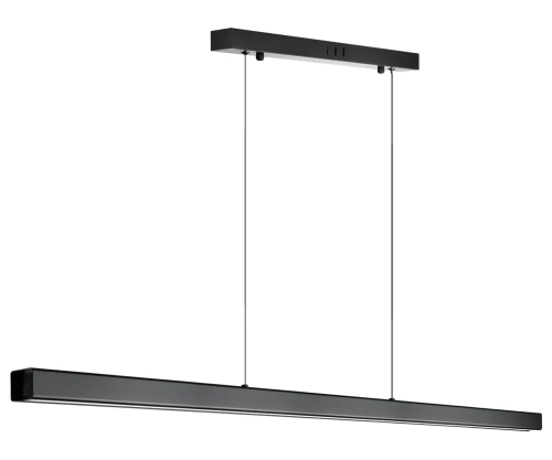 SX41-120CM-48W-BK | Moderne rektangulær hængelampe | fjernbetjening | LED | sort