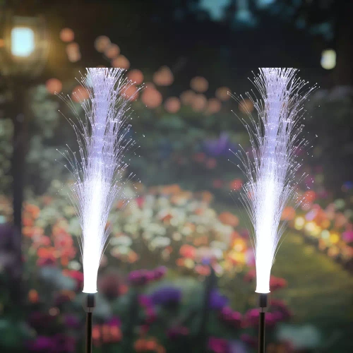 FLD-45-WHITE | Outdoor Solar LED Lamp Sparklers | 90cm, 600mAh