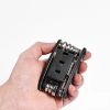 Kit de ferramentas para bicicleta 16 em 1 | Multitool com acessórios para reparo de câmara de ar e pneu | XBGJ-Multi
