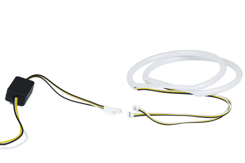 BAVLNA LED COB DVOJFAREBNÁ súprava prsteňov | A + A - 131 mm + 131 mm