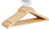 HLD-Z10 | Set of clothes hangers | Wooden wardrobe hangers