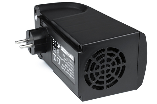JM-112 | Electric heater, mini fan heater, farelka | 2 speeds | thermostat 15-32 degrees C | timer