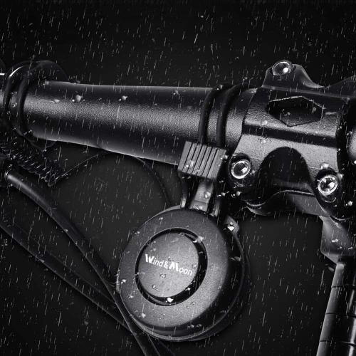 Timbre de bicicleta eléctrica TWB-105 USB 120 dB | Timbre con batería incorporada | 4 modos de sonido
