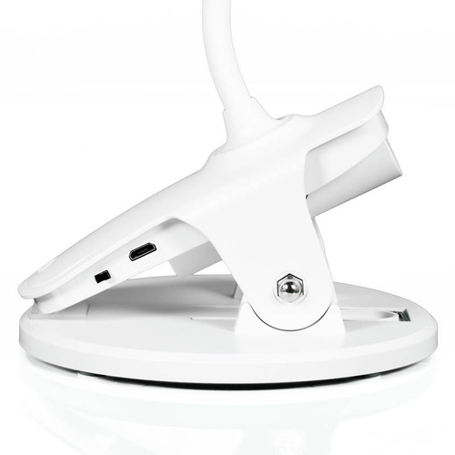 MT-812A | LED skrivebordslampe med bordpladeclips | USB | berøringskontakt