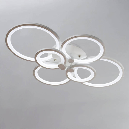 RLG-C72W-W | Meerdelige moderne hanglamp | LED | Zwart