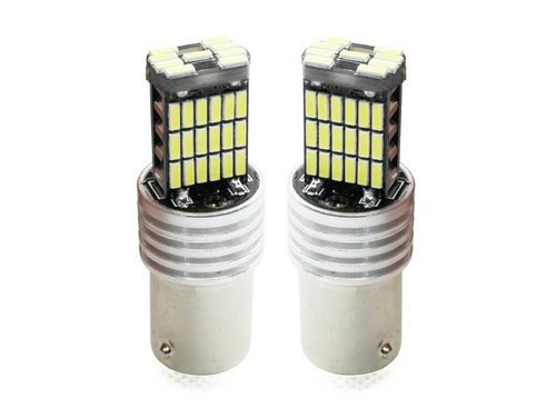 BA15S 45 SMD 4014 LED bilpære