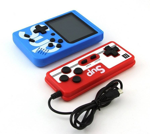 RS400-Double | Mini handheld console for RETRO games with pad | 400 games 3.0