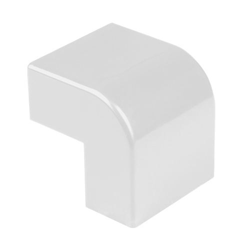 CDT-03 | Vinkelstik til afdækningsliste 40x20mm | hvid
