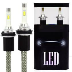 A set of LED bulbs H9 H11 R4 80W 9600lm Lumiled LUXEON 12V-24V