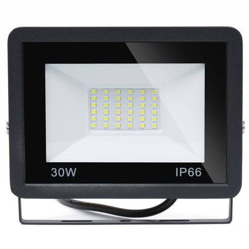 BL-30W-BLACK | LED floodlight 30W | 2850 lm | 210-230V