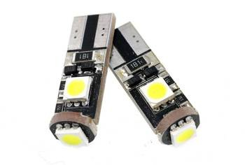 Auto LED Birne W5W T10 3 SMD 5050 CAN BUS