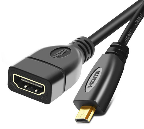 ДХ-15-15СМ | HDMI - Кабель Micro HDMI | 4K | 3D | 15 см