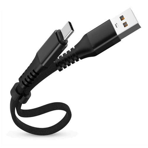 UC-020-TPC | Korte USB - USB-C Quick Charge 3.0 kabel | 30cm | Gegevensoverdracht, Android Auto