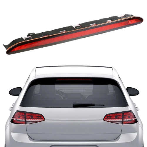 LED-Bremsleuchte | drittes Bremslicht, Rückleuchte, passender Streifen für VW Golf 6, Golf 7, Polo 6R | LY500-2