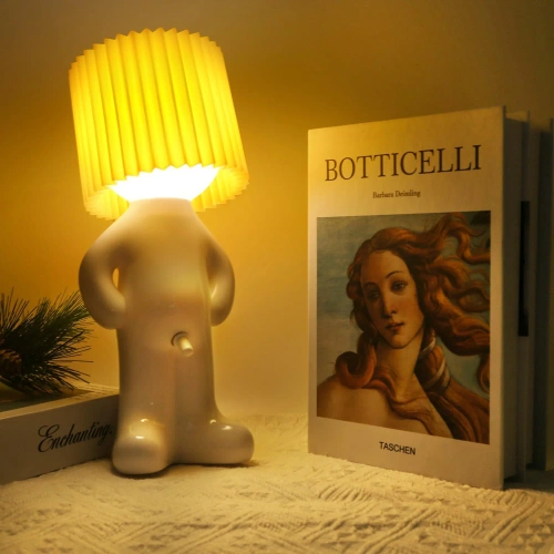 Grappig nachtlampje kind | moderne USB LED tafellamp met warm licht | YG-S295